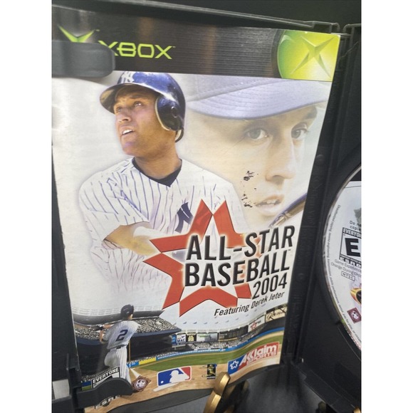 All Star Baseball 2004 Original Xbox Game Derek Jeter Complete - Picture 5 of 7